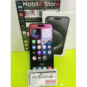 Apple iPhone 15 Pro Max 256GB Azul