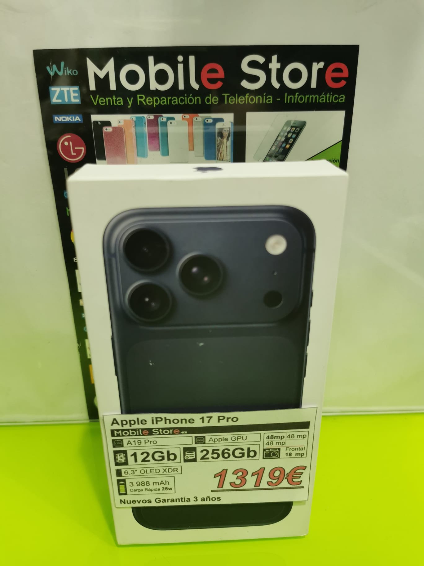 Apple iPhone 17 Pro 256Gb Azul