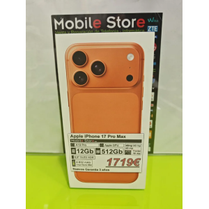 Apple iPhone 17 Pro Max 512GB Naranja