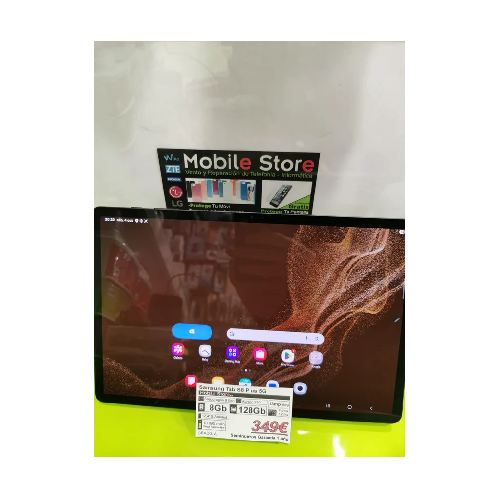 Samsung Tab S8 Plus 128Gb