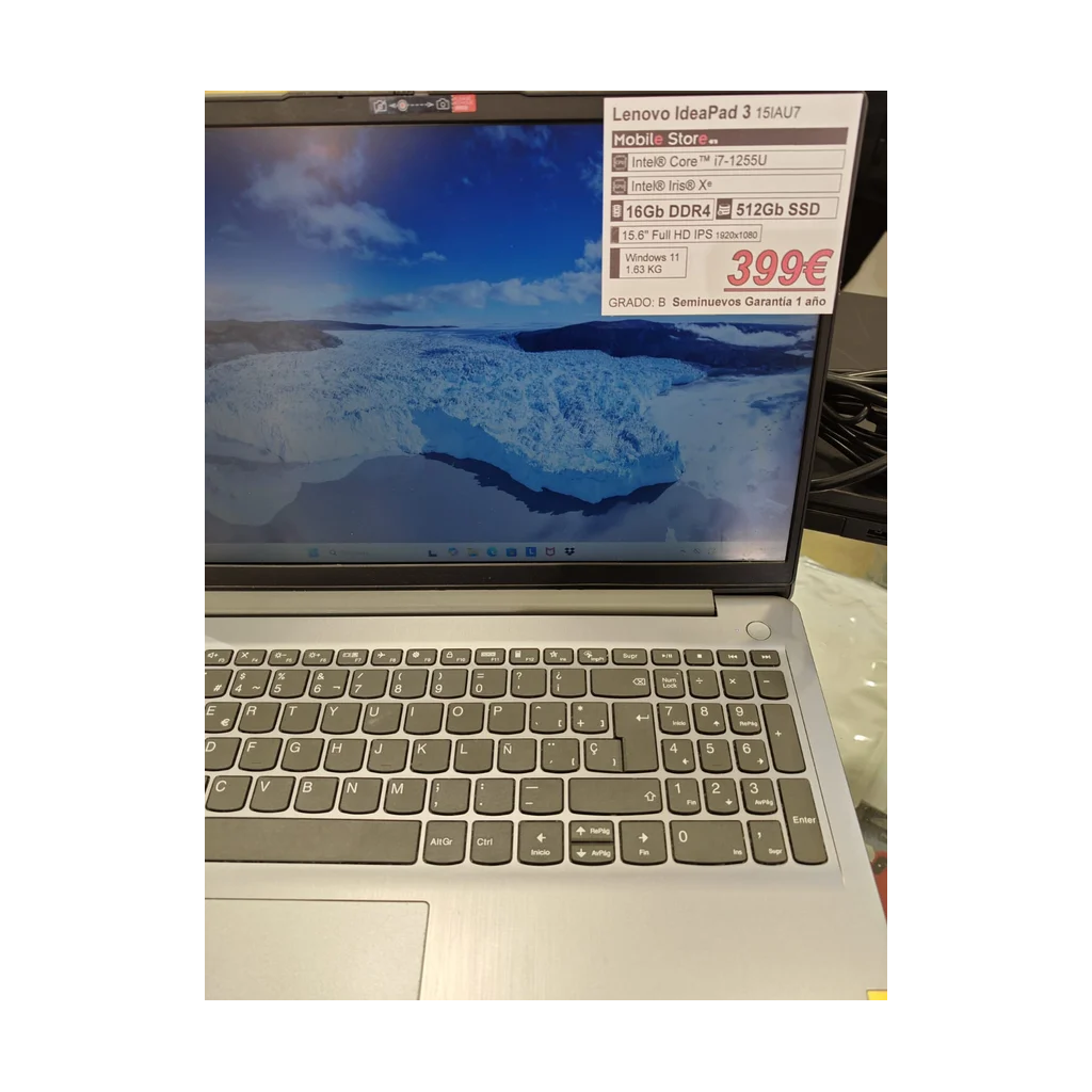 Lenovo Ideapad 3 i7-1255U 16Gb RAM 512Gb SSD