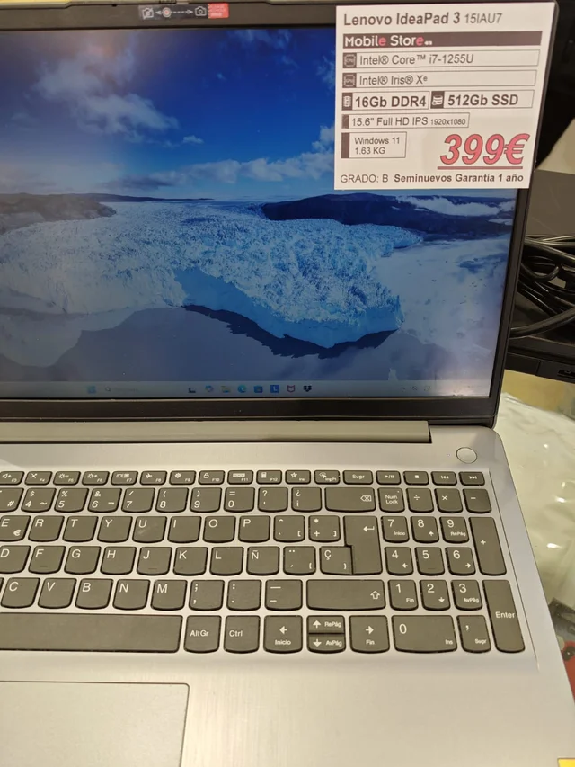 Lenovo Ideapad 3 i7-1255U 16Gb RAM 512Gb SSD