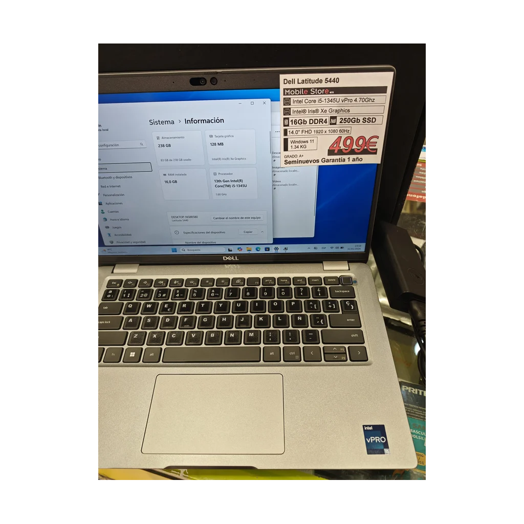 Dell Latitude 5440 i5-1345U 16GB 250GB SSD 14"