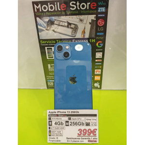 Apple iPhone 13 256GB Azul