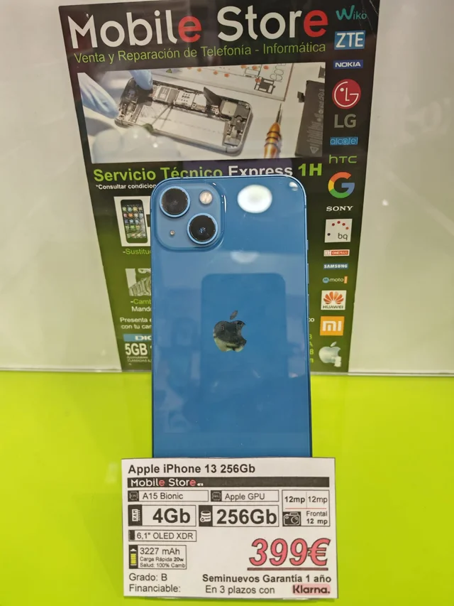 Apple iPhone 13 256GB Azul