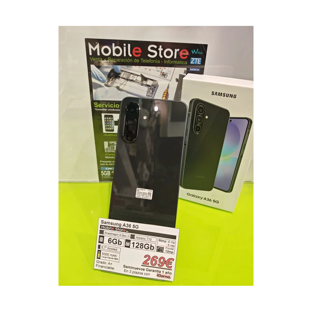 Samsung A36 5G 128GB Negro