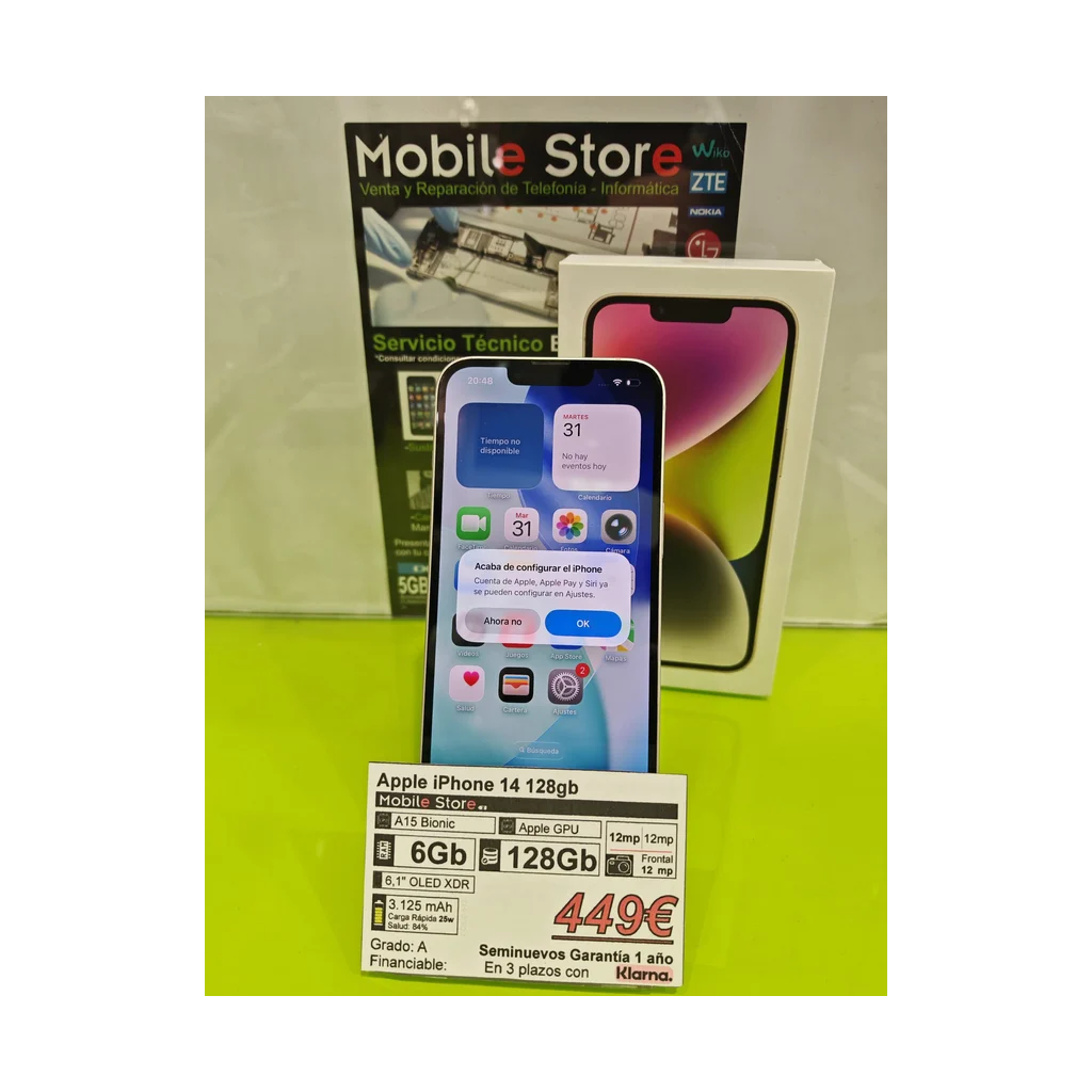 Apple iPhone 14 128GB Blanco