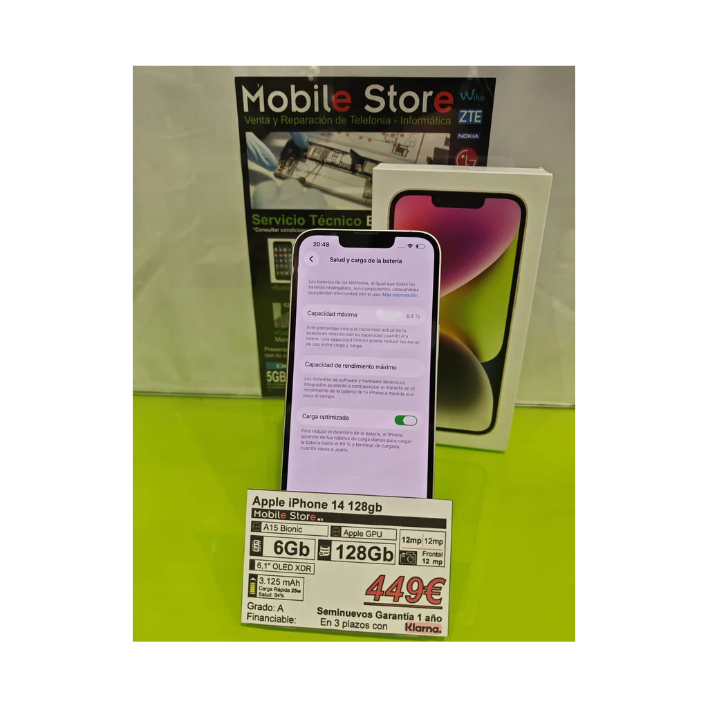 Apple iPhone 14 128GB Blanco