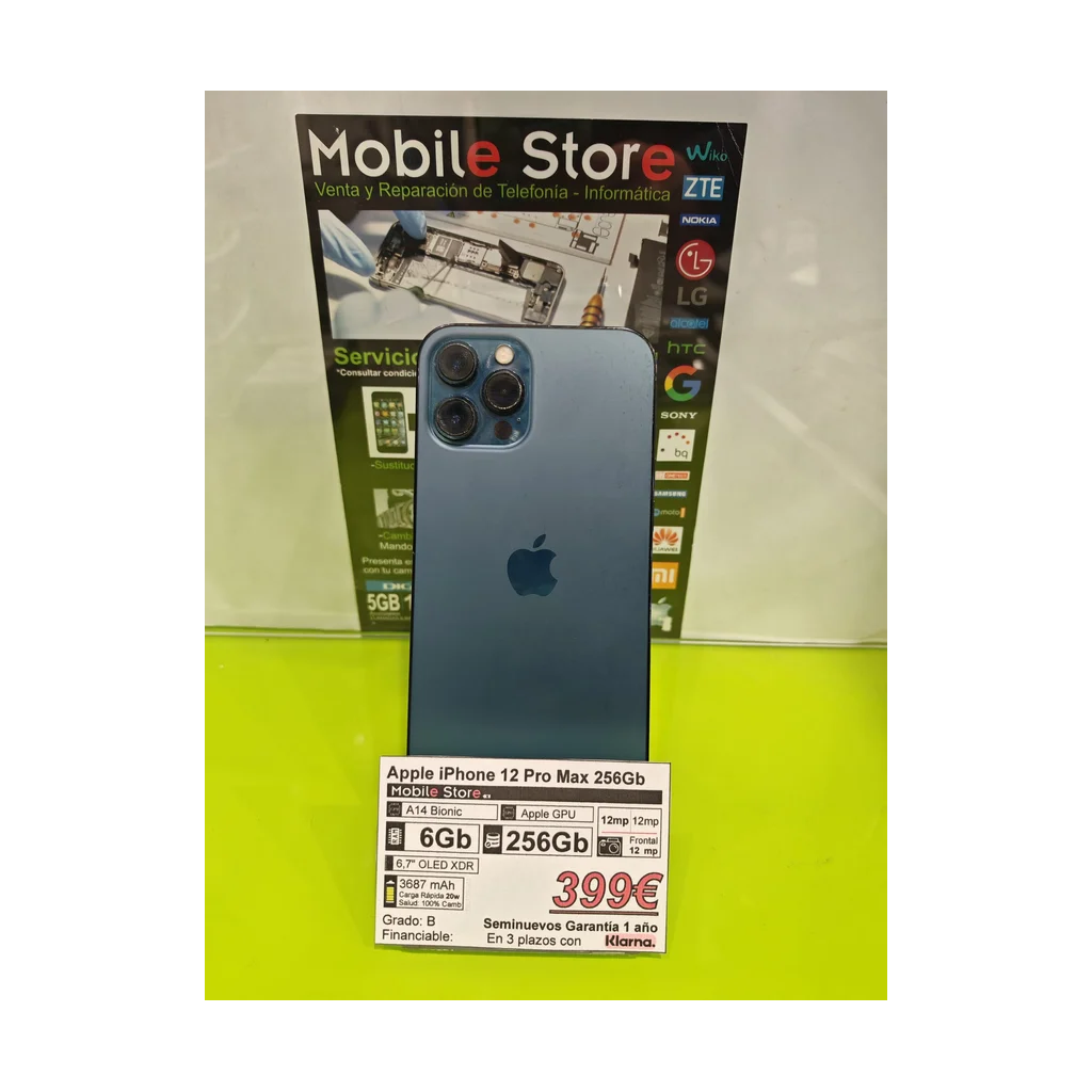 Apple iPhone 12 Pro Max 256GB Azul