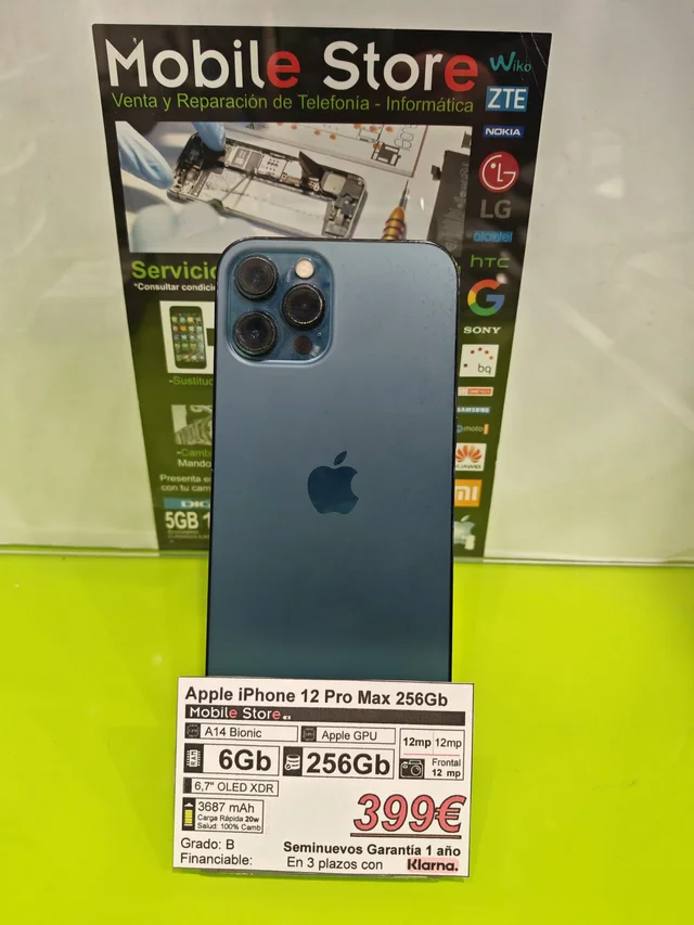 Apple iPhone 12 Pro Max 256GB Azul