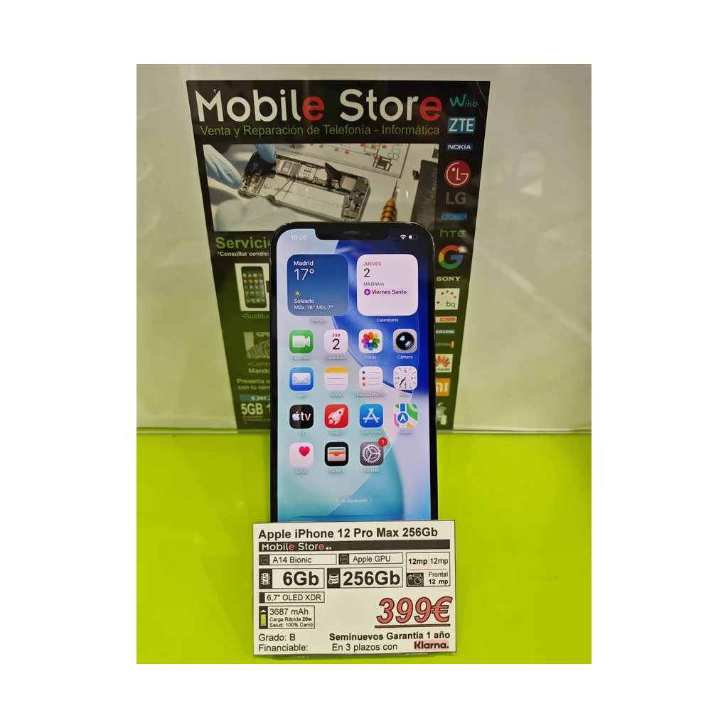Apple iPhone 12 Pro Max 256GB Azul