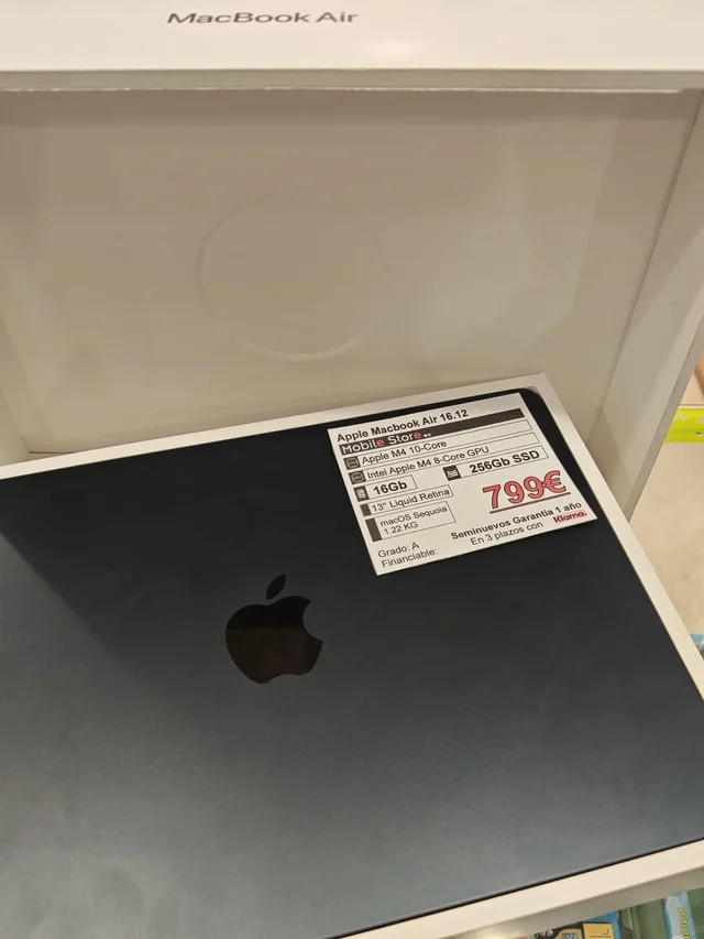 Apple MacBook Air 13 M4 8c/16gb/256gb: imagen 4
