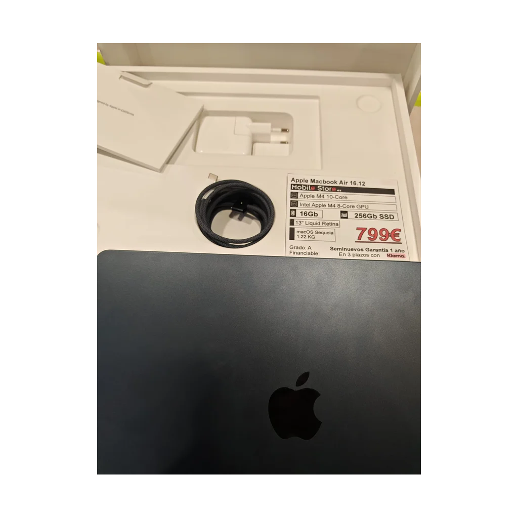 Apple MacBook Air 13 M4 8c/16gb/256gb