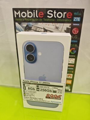 Appple iPhone 17 256Gb Azul: imagen 1