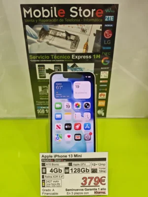 Apple iPhone 13 Mini 128GB Blanco: imagen 2