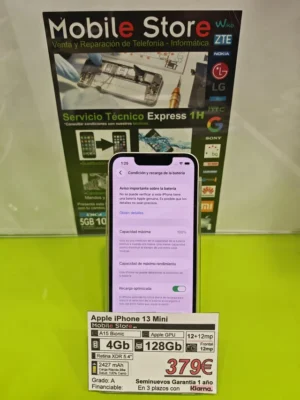 Apple iPhone 13 Mini 128GB Blanco: imagen 3