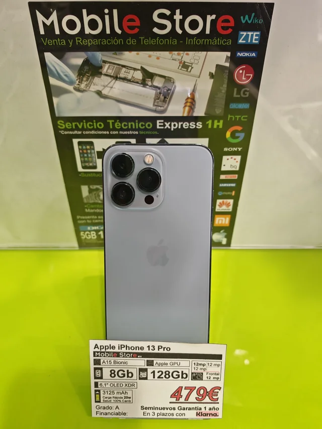 Apple iPhone 13 Pro 128GB Azul