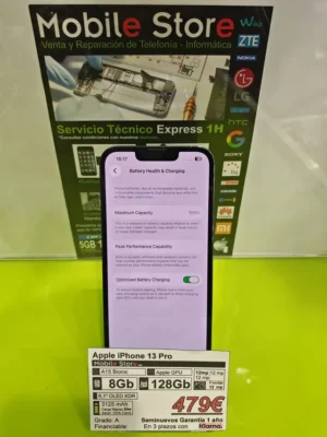 Apple iPhone 13 Pro 128GB Azul: imagen 3