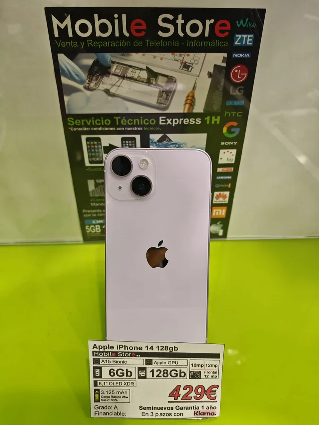 Apple iPhone 14 128GB Morado