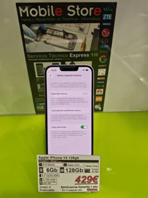 Apple iPhone 14 128GB Morado: imagen 3