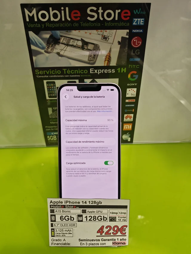 Apple iPhone 14 128GB Morado