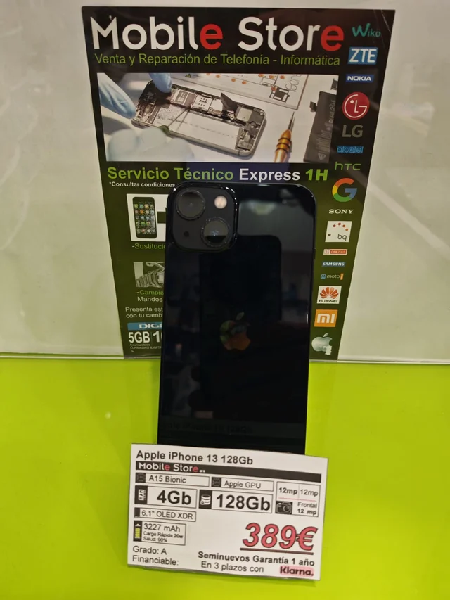 Apple iPhone 13 128GB Negro