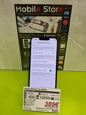 Apple iPhone 13 128GB Negro: imagen 3