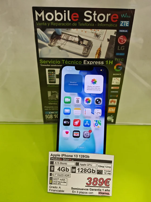 Apple iPhone 13 128GB Negro