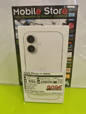 Apple iPhone 17 256GB Blanco: imagen 1