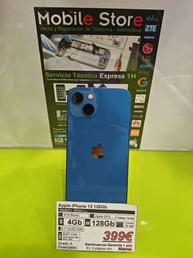 iPhone 13 128GB Azul