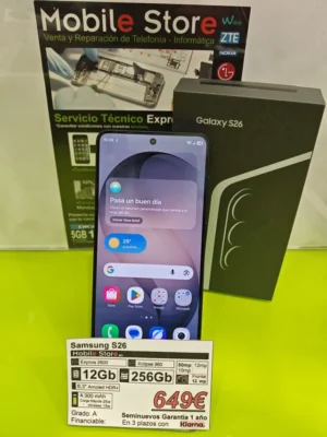 Samsung S26 256GB Negro: imagen 2